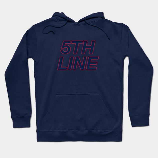 5th Line Hoodie by BlimpCo